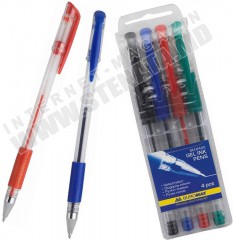  BUROMAX Set din 4 pixuri cu gel
